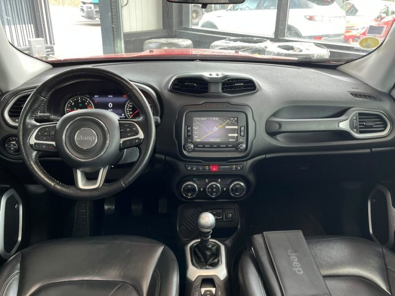🚙 JEEP RENEGADE 1.6  120 Ch 🛋️ Cuir 🔥 Sièges chauffants 📷 Caméra de recul