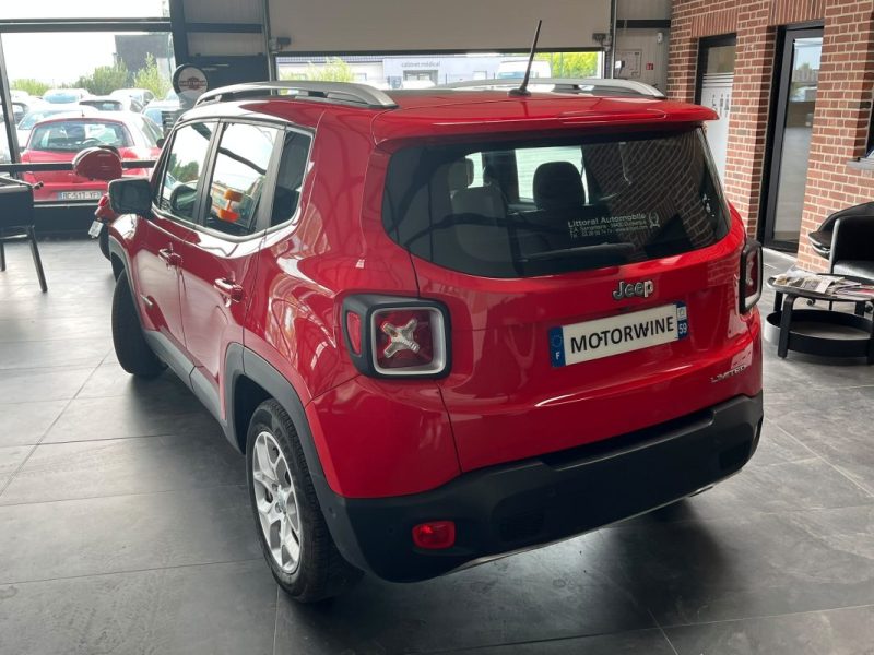 🚙 JEEP RENEGADE 1.6  120 Ch 🛋️ Cuir 🔥 Sièges chauffants 📷 Caméra de recul