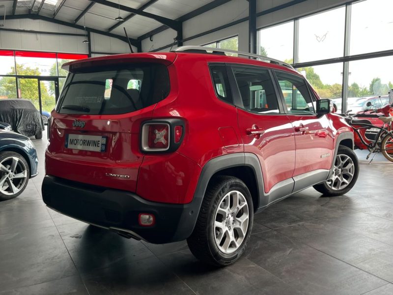 🚙 JEEP RENEGADE 1.6  120 Ch 🛋️ Cuir 🔥 Sièges chauffants 📷 Caméra de recul