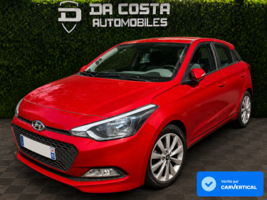 HYUNDAI I20 II INTUITIVE 1.2 84 Cv REGULATEUR / LIMITEUR / 5 PORTES CRIT AIR 1 - GARANTIE 1 AN