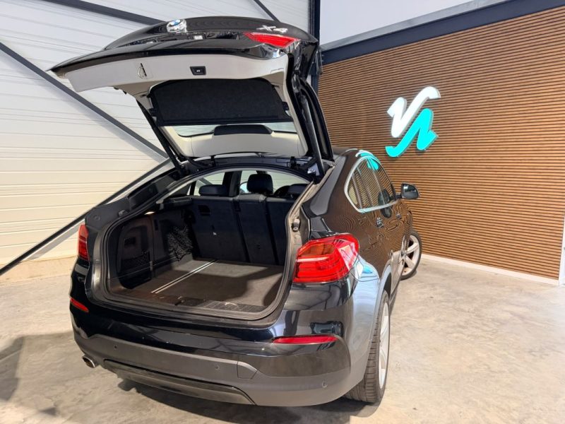 BMW X4  - 20D -  LOUNGE PLUS - Siège cuir - 2017 - 190 cv - 188000 Km