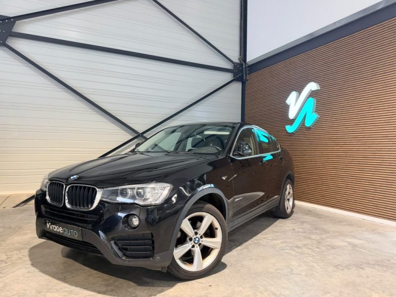 BMW X4  - 20D -  LOUNGE PLUS - Siège cuir - 2017 - 190 cv - 188000 Km