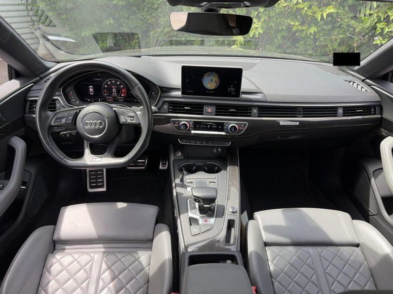 AUDI S5 SPORTBACK 3.0 V6 TFSI 354 QUATTRO BVA8*SIEGES RS*B&O*PANO*VIRTUAL*360°CAMERA*ACC* 