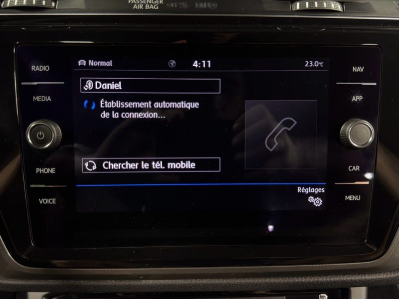 VOLKSWAGEN TOURAN III LOUNGE 1.5 TSI EVO 150 Cv 1ERE MAIN / 7 PLACES APPLE & ANDROID - Garantie 1 an