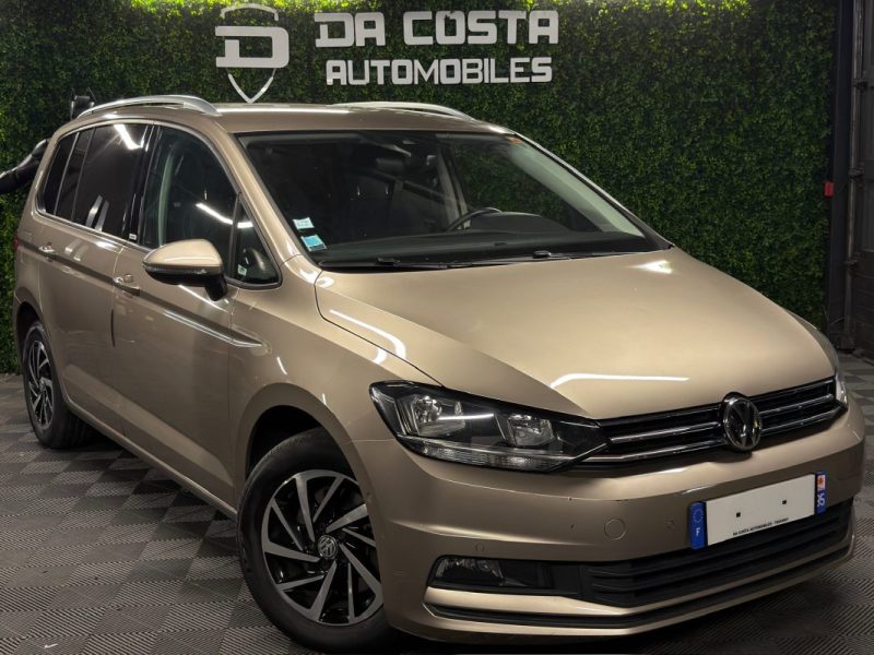VOLKSWAGEN TOURAN III LOUNGE 1.5 TSI EVO 150 Cv 1ERE MAIN / 7 PLACES APPLE & ANDROID - Garantie 1 an