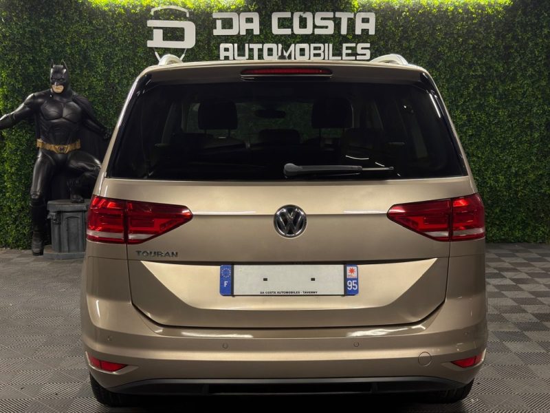 VOLKSWAGEN TOURAN III LOUNGE 1.5 TSI EVO 150 Cv 1ERE MAIN / 7 PLACES APPLE & ANDROID - Garantie 1 an