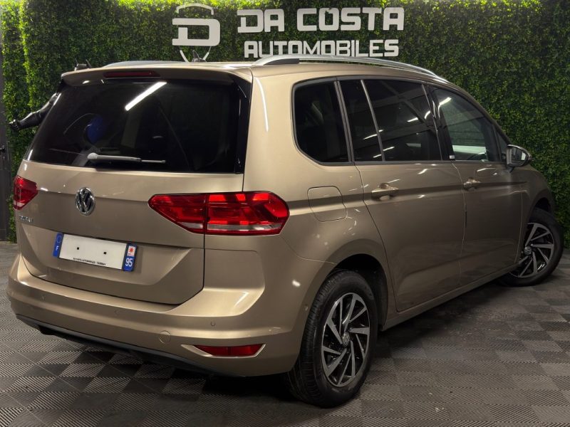 VOLKSWAGEN TOURAN III LOUNGE 1.5 TSI EVO 150 Cv 1ERE MAIN / 7 PLACES APPLE & ANDROID - Garantie 1 an