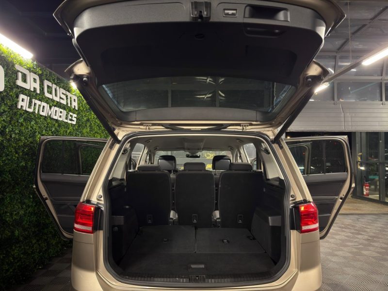 VOLKSWAGEN TOURAN III LOUNGE 1.5 TSI EVO 150 Cv 1ERE MAIN / 7 PLACES APPLE & ANDROID - Garantie 1 an