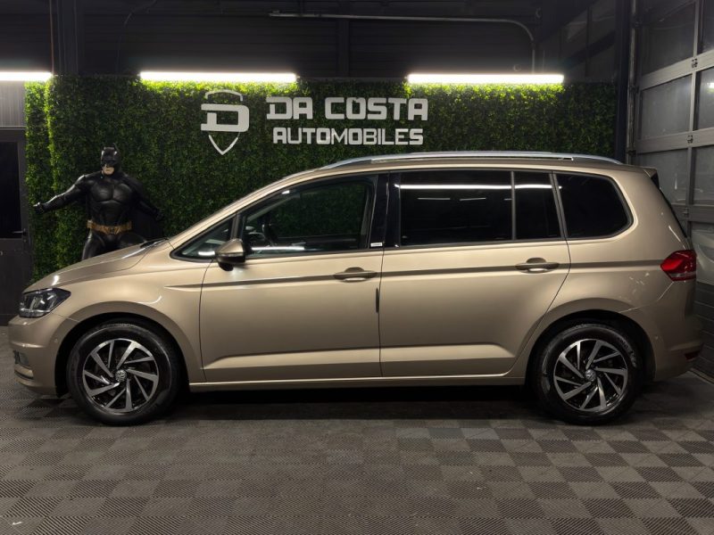 VOLKSWAGEN TOURAN III LOUNGE 1.5 TSI EVO 150 Cv 1ERE MAIN / 7 PLACES APPLE & ANDROID - Garantie 1 an
