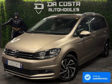 VOLKSWAGEN TOURAN III LOUNGE 1.5 TSI EVO 150 Cv 1ERE MAIN / 7 PLACES APPLE & ANDROID - Garantie 1 an