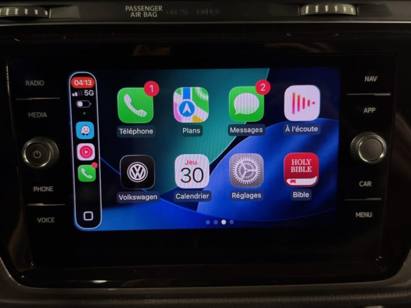 VOLKSWAGEN TOURAN III LOUNGE 1.5 TSI EVO 150 Cv 1ERE MAIN / 7 PLACES APPLE & ANDROID - Garantie 1 an