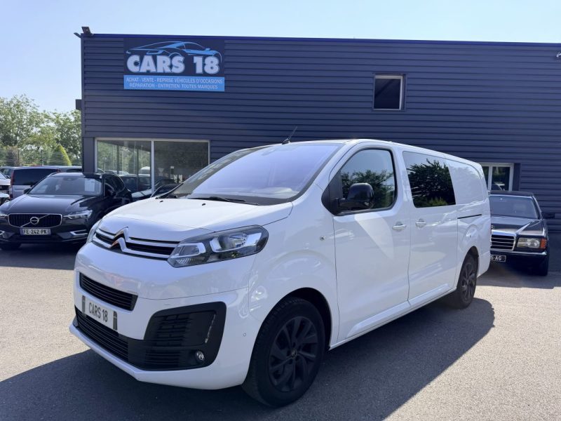 CITROËN  JUMPY III FG LONG 2.0 BLUEHDI 145 CH EAT8 S&S CABINE APPROFONDIE 2023