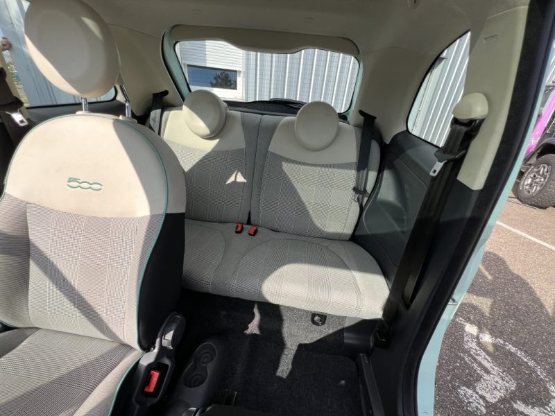 FIAT 500 1.2 8v 69ch Club Dualogic 89.000km Garantie 6 Mois