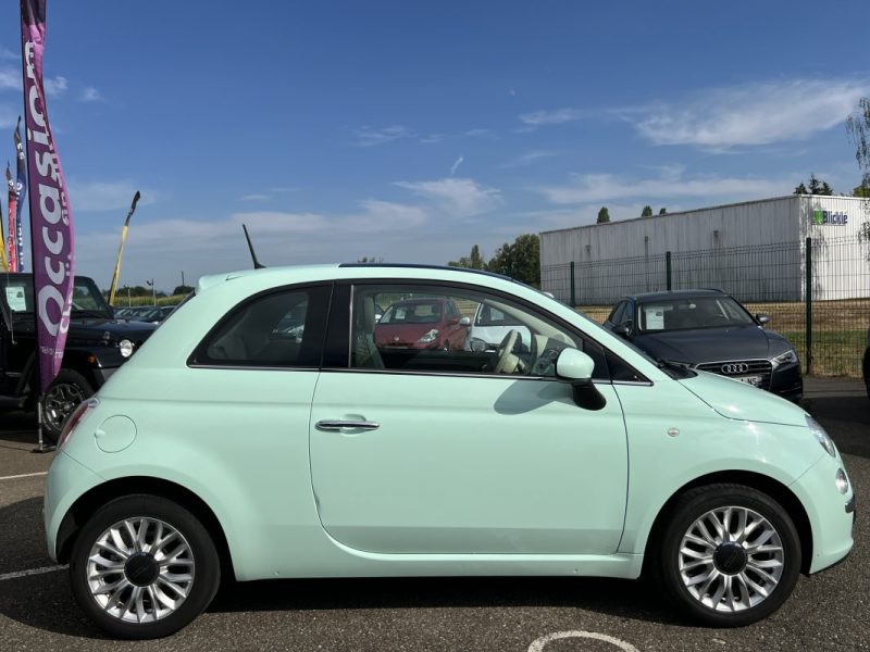FIAT 500 1.2 8v 69ch Club Dualogic 89.000km Garantie 6 Mois