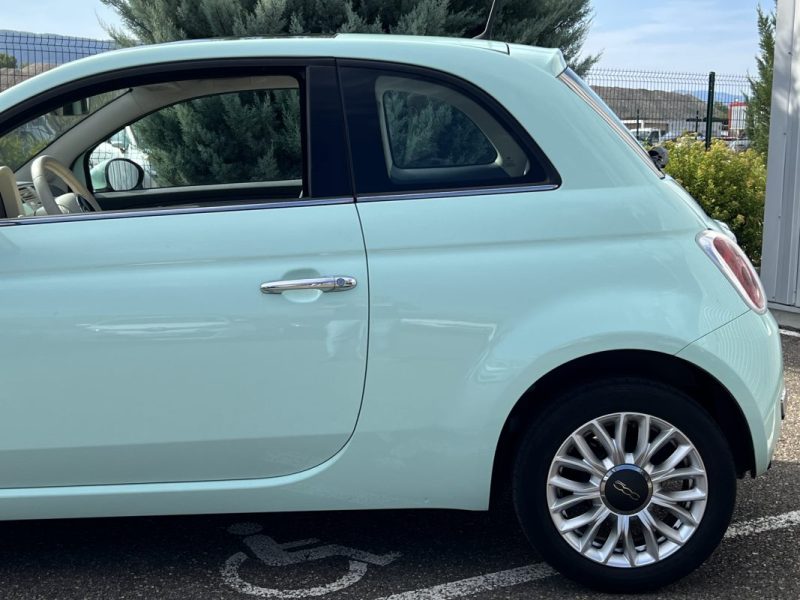 FIAT 500 1.2 8v 69ch Club Dualogic 89.000km Garantie 6 Mois
