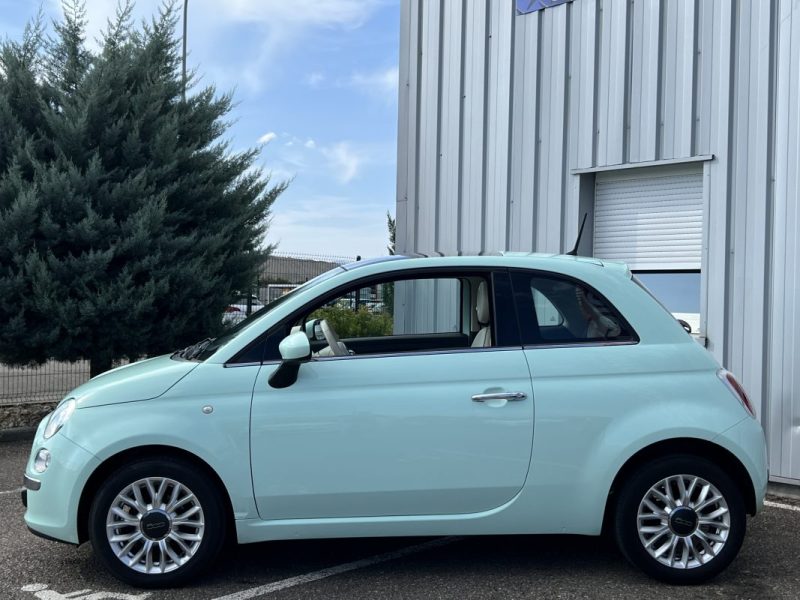 FIAT 500 1.2 8v 69ch Club Dualogic 89.000km Garantie 6 Mois