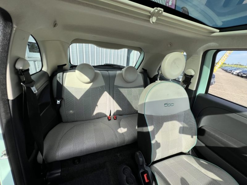 FIAT 500 1.2 8v 69ch Club Dualogic 89.000km Garantie 6 Mois