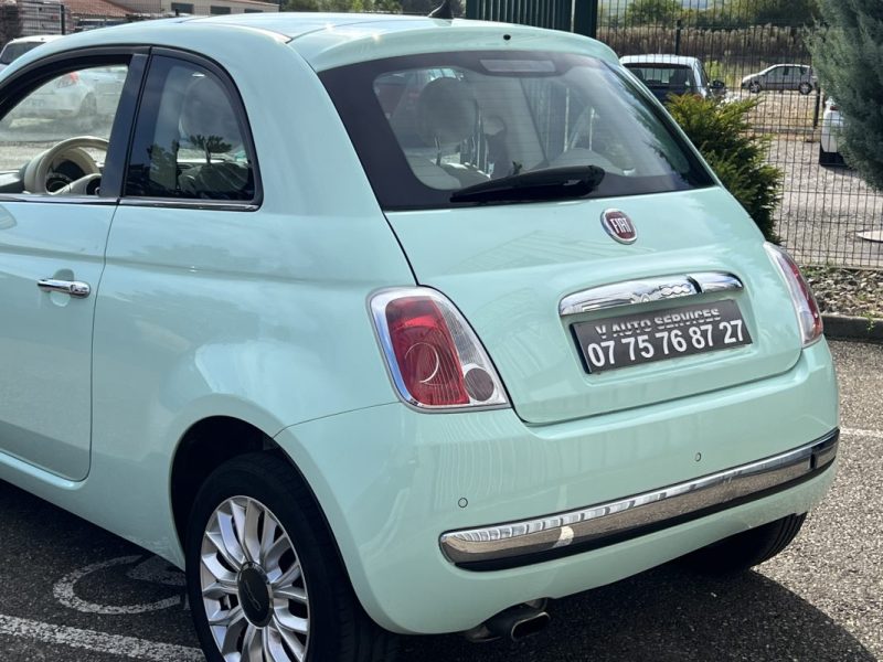 FIAT 500 1.2 8v 69ch Club Dualogic 89.000km Garantie 6 Mois
