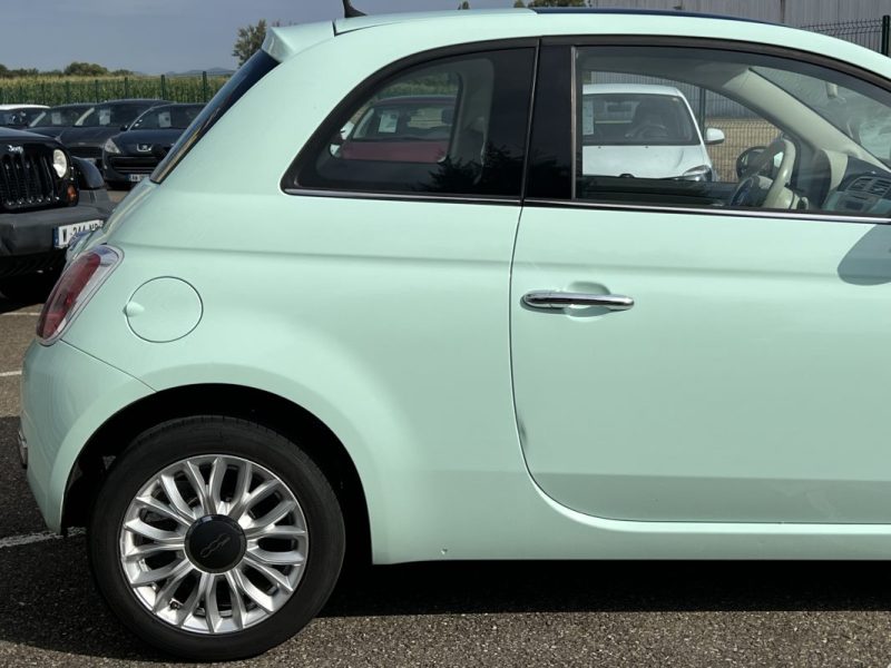 FIAT 500 1.2 8v 69ch Club Dualogic 89.000km Garantie 6 Mois