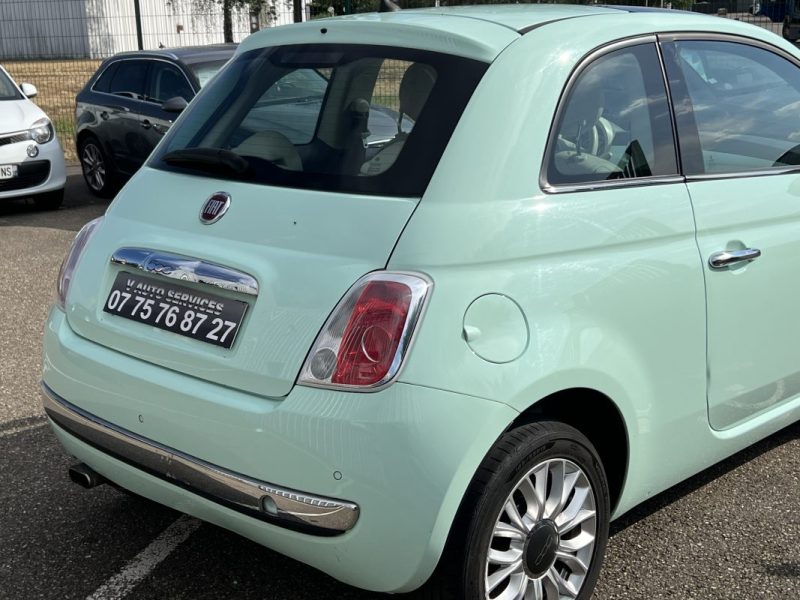 FIAT 500 1.2 8v 69ch Club Dualogic 89.000km Garantie 6 Mois