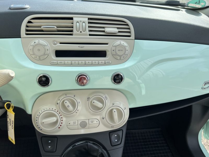 FIAT 500 1.2 8v 69ch Club Dualogic 89.000km Garantie 6 Mois