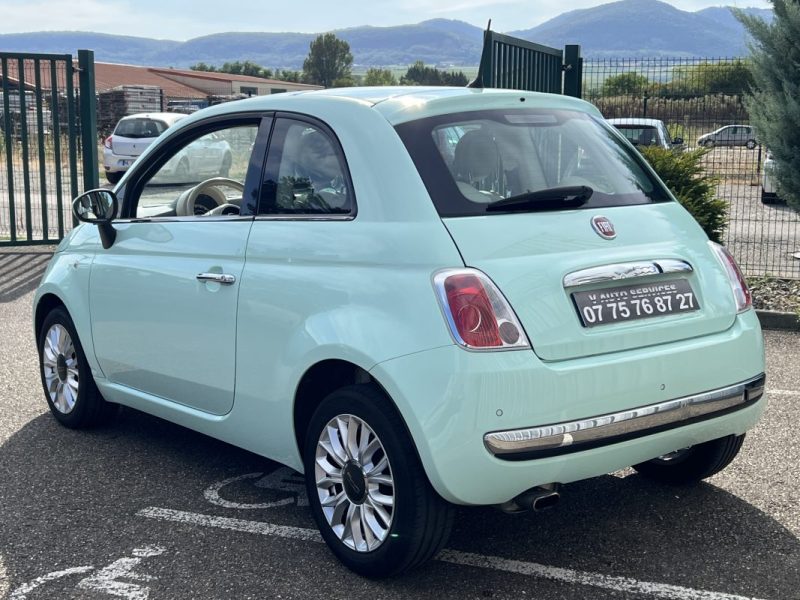 FIAT 500 1.2 8v 69ch Club Dualogic 89.000km Garantie 6 Mois