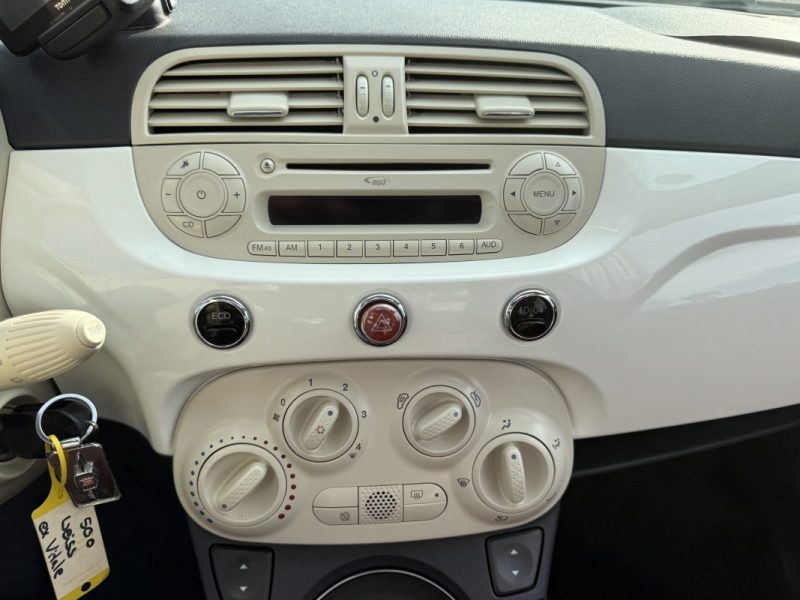 FIAT 500 0.9 8v TwinAir 85ch GQ Dualogic Boite Auto 1ére Main Garantie 6 Mois