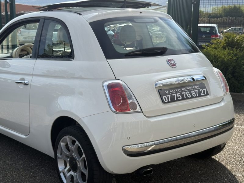 FIAT 500 0.9 8v TwinAir 85ch GQ Dualogic Boite Auto 1ére Main Garantie 6 Mois