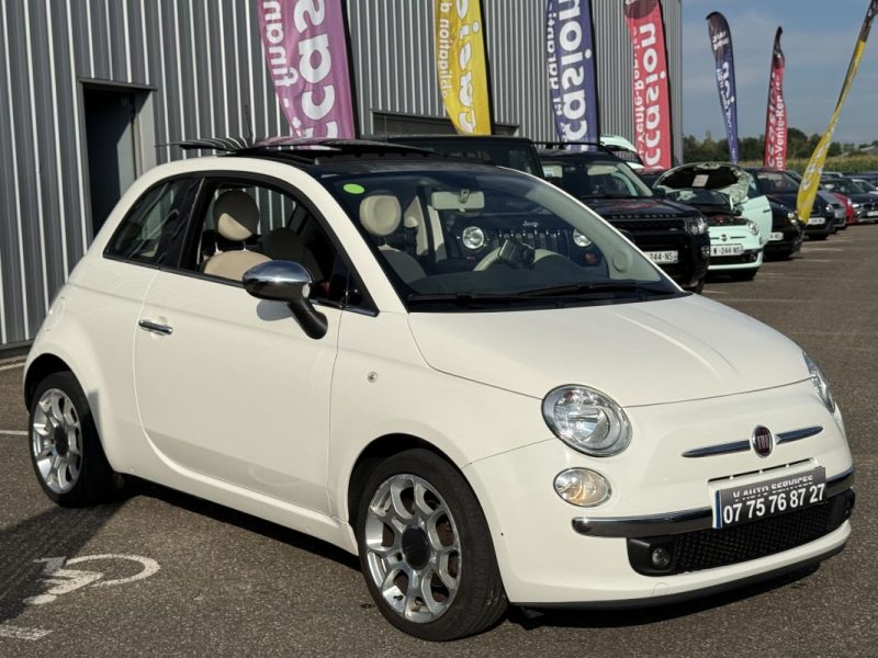 FIAT 500 0.9 8v TwinAir 85ch GQ Dualogic Boite Auto 1ére Main Garantie 6 Mois