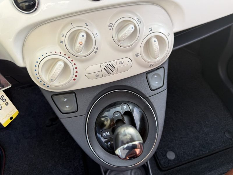 FIAT 500 0.9 8v TwinAir 85ch GQ Dualogic Boite Auto 1ére Main Garantie 6 Mois