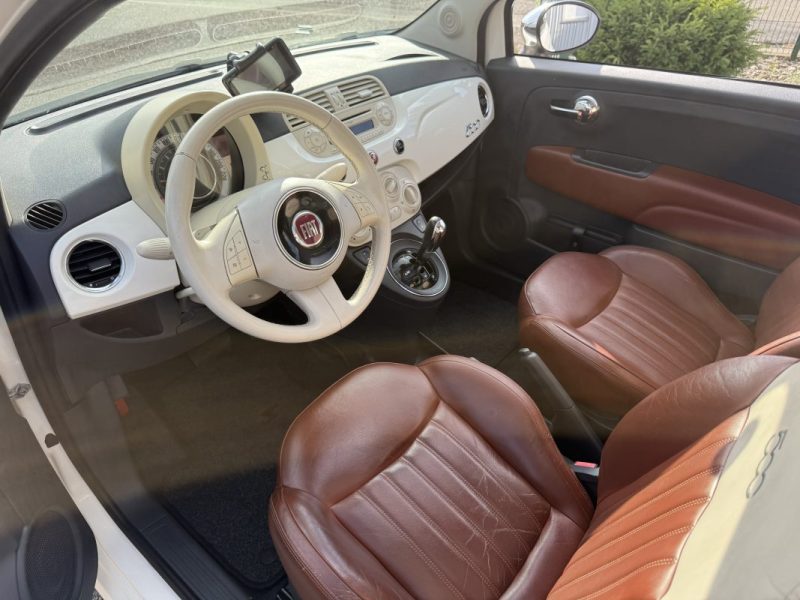 FIAT 500 0.9 8v TwinAir 85ch GQ Dualogic Boite Auto 1ére Main Garantie 6 Mois