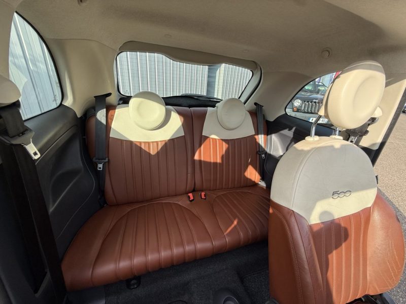 FIAT 500 0.9 8v TwinAir 85ch GQ Dualogic Boite Auto 1ére Main Garantie 6 Mois