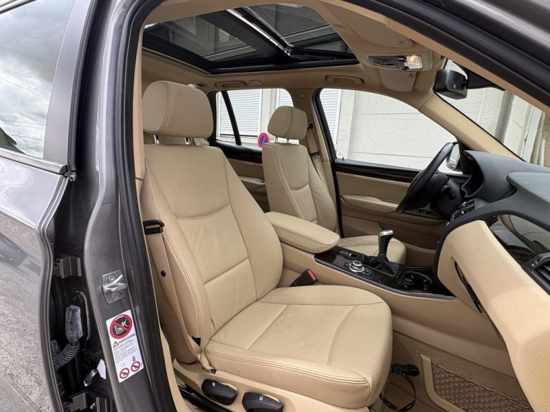 BMW X3 2.0 D XDRIVE20D  PACK LUXE FULL OPTIONS CUIR/CLIM/XENON/TOIT/REGULATEUR 1er MAIN