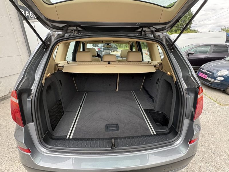 BMW X3 2.0 D XDRIVE20D  PACK LUXE FULL OPTIONS CUIR/CLIM/XENON/TOIT/REGULATEUR 1er MAIN