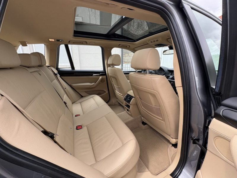BMW X3 2.0 D XDRIVE20D  PACK LUXE FULL OPTIONS CUIR/CLIM/XENON/TOIT/REGULATEUR 1er MAIN