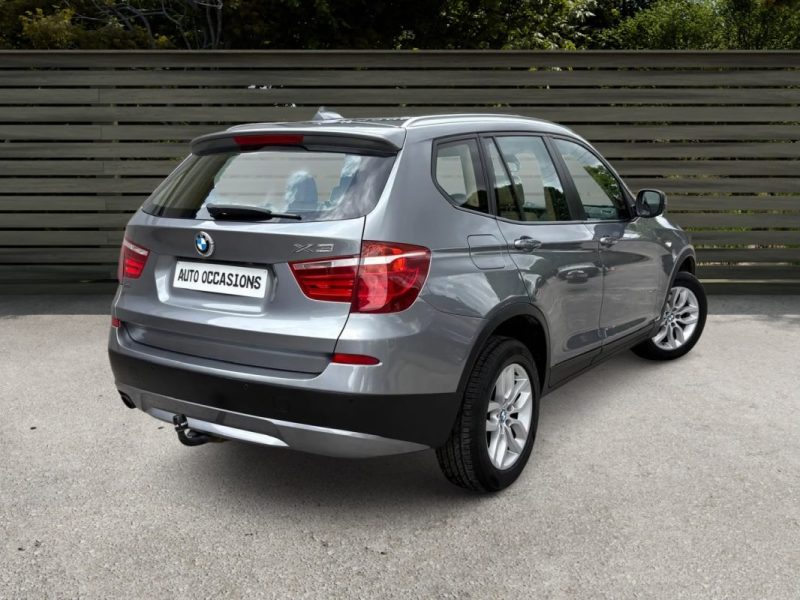 BMW X3 2.0 D XDRIVE20D  PACK LUXE FULL OPTIONS CUIR/CLIM/XENON/TOIT/REGULATEUR 1er MAIN