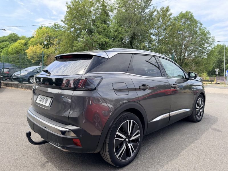 PEUGEOT 3008 II (2) HYBRID 225 CH GT PACK E-EAT8 2021