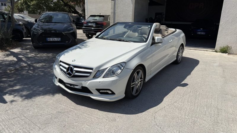 MERCEDES CLASSE E E500 / 388CH EXECUTIVE CABRIOLET BVA 2011