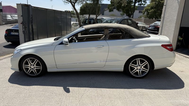 MERCEDES CLASSE E E500 / 388CH EXECUTIVE CABRIOLET BVA 2011