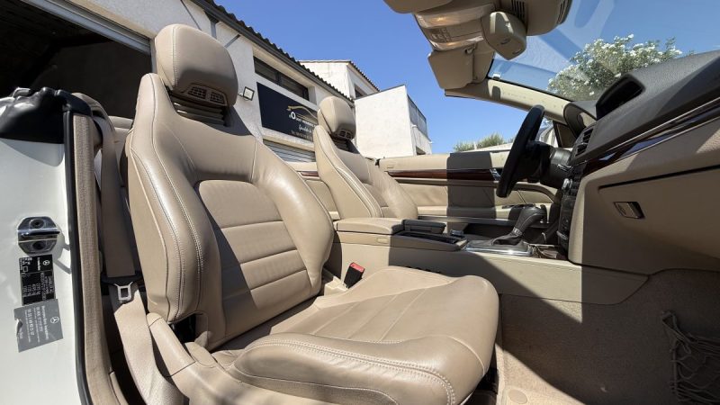 MERCEDES CLASSE E E500 / 388CH EXECUTIVE CABRIOLET BVA 2011