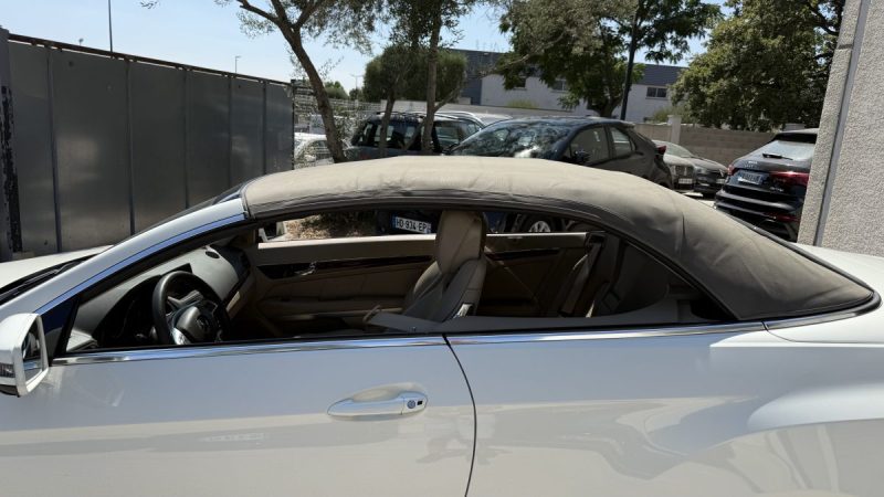 MERCEDES CLASSE E E500 / 388CH EXECUTIVE CABRIOLET BVA 2011