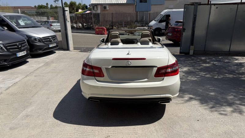 MERCEDES CLASSE E E500 / 388CH EXECUTIVE CABRIOLET BVA 2011