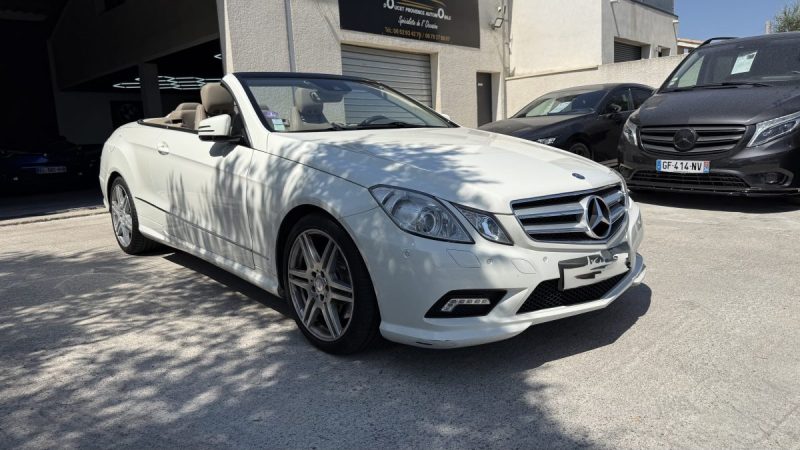 MERCEDES CLASSE E E500 / 388CH EXECUTIVE CABRIOLET BVA 2011