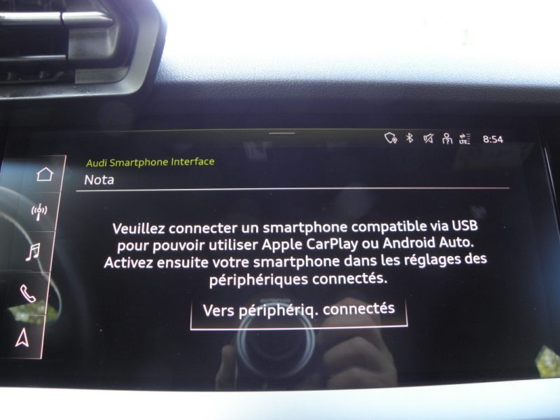 Audi A3 Sportback 35 TFSI Mild-Hybrid S Line • 2ème main • Entretien Audi