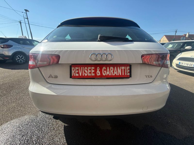 AUDI A3 8V1 1.6 TDI 105CV - 16V TURBO ATTRACTION 2013