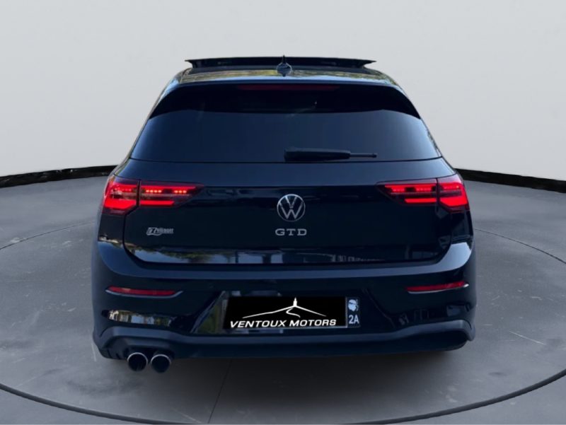 VOLKSWAGEN GOLF 8 GTD 2.0 TDI SCR 200CH DSG7 