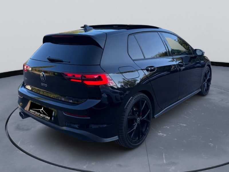 VOLKSWAGEN GOLF 8 GTD 2.0 TDI SCR 200CH DSG7 