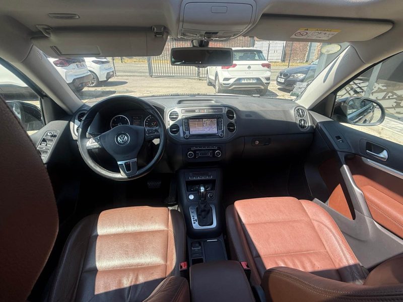 VOLKSWAGEN TIGUAN CARAT 4 MOTION 2.0 TDI 140cv BLUEMOTION DSG7 - CAMERA/T.O/GPS/CUIr