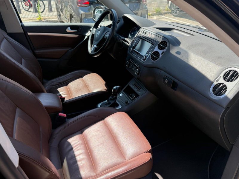VOLKSWAGEN TIGUAN CARAT 4 MOTION 2.0 TDI 140cv BLUEMOTION DSG7 - CAMERA/T.O/GPS/CUIr