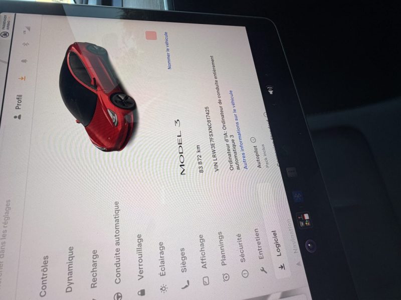 TESLA MODEL 3 STANDARD PLUS RWD 2022